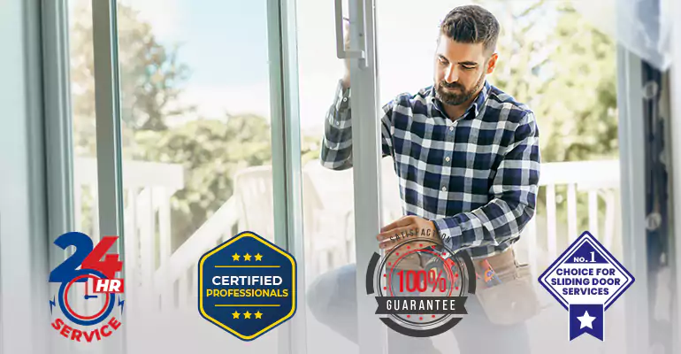 Residential Impact Sliding Glass Door Repair in Davie