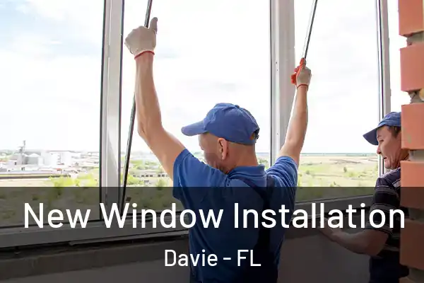  New Window Installation Davie - FL